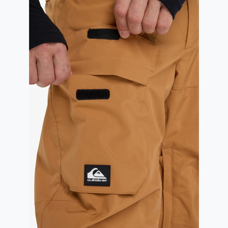 Men's snowboard trousers Quiksilver Utility almond 8