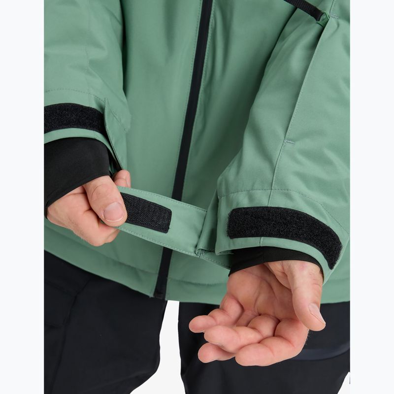 Men's snowboard jacket Quiksilver Sycamore Solid 20K dark ivy 6