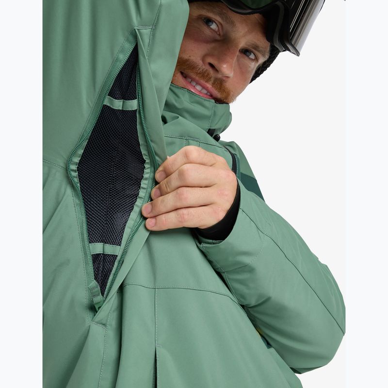 Children's snowboard jacket Quiksilver Sycamore Solid 20K dark ivy 9