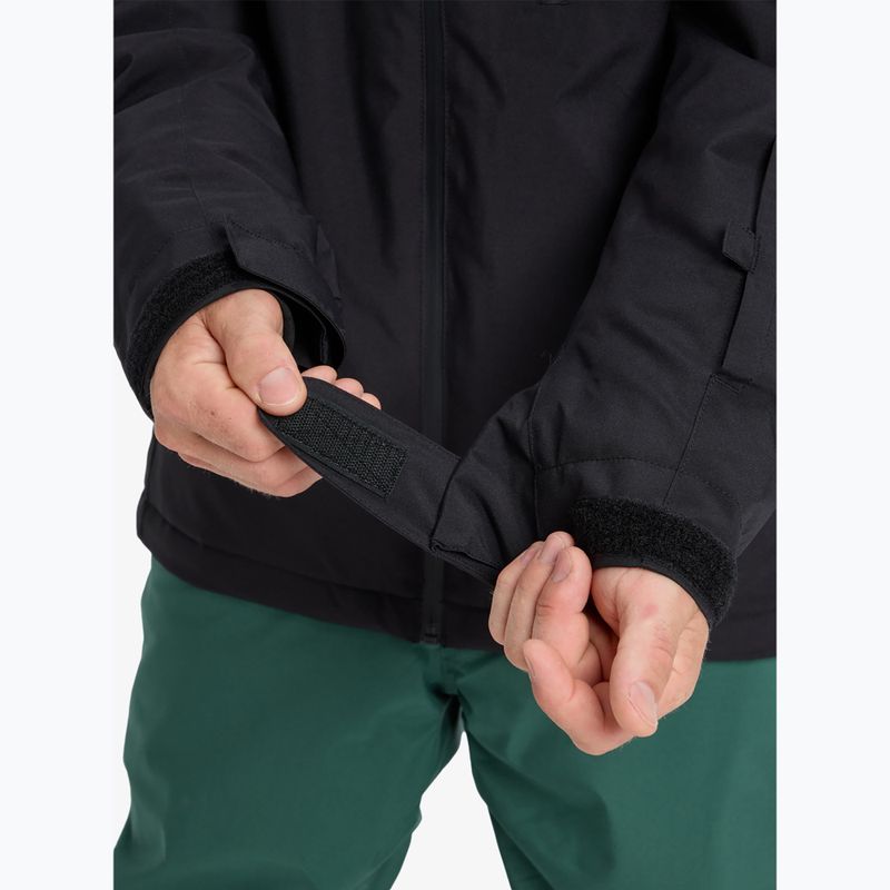 Men's snowboard jacket Quiksilver Titano EQYTJ03513 true black 6