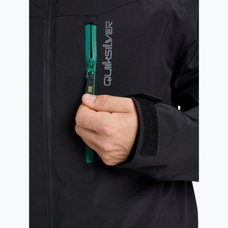 Men's snowboard jacket Quiksilver Titano EQYTJ03513 true black 7