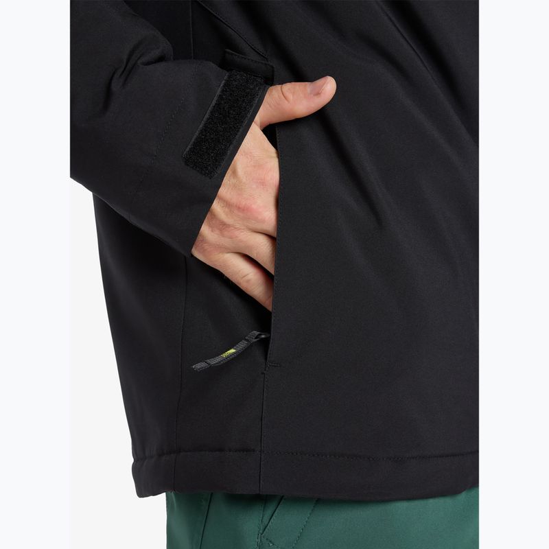 Men's snowboard jacket Quiksilver Titano EQYTJ03513 true black 11