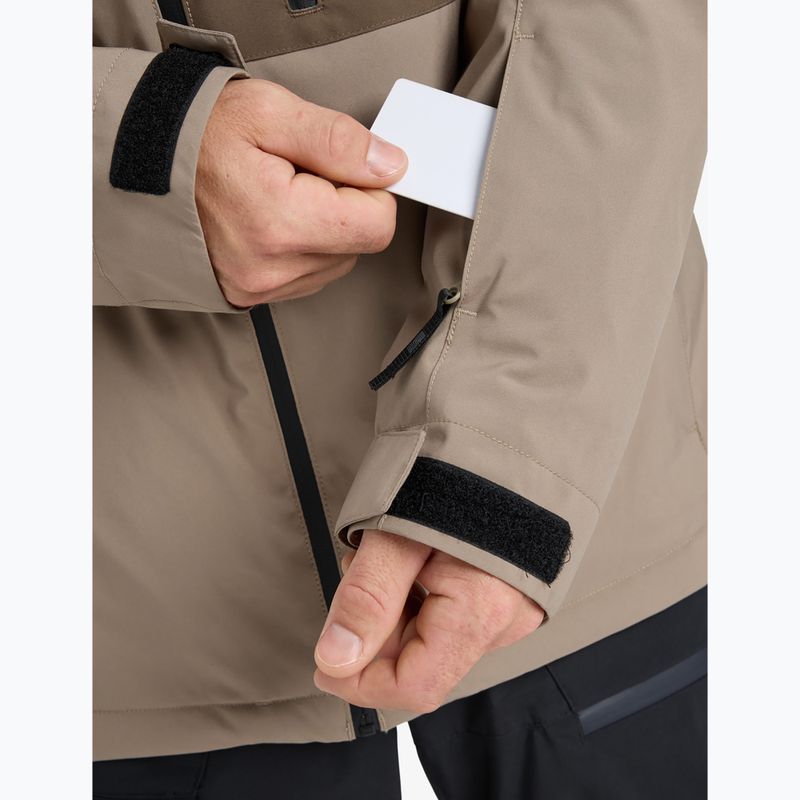 Men's snowboard jacket Quiksilver Sycamore Solid 20K fallen rock 5