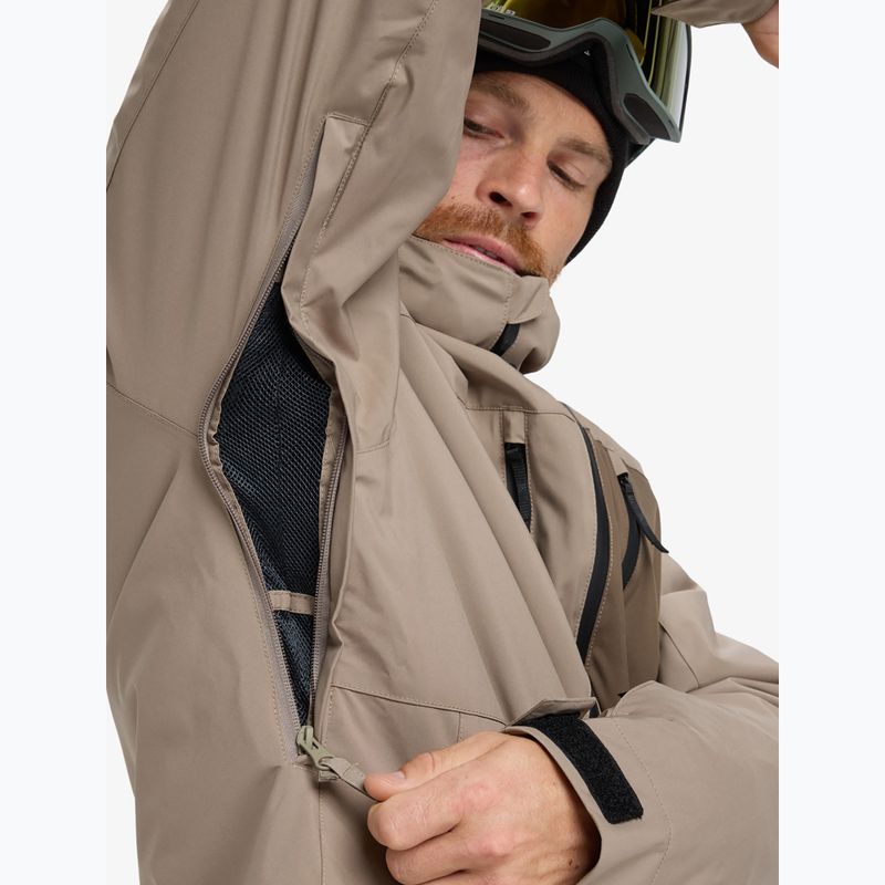 Children's snowboard jacket Quiksilver Sycamore Solid 20K fallen rock 7