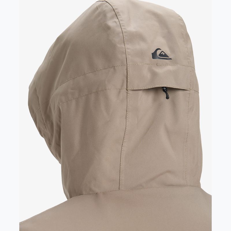 Children's snowboard jacket Quiksilver Sycamore Solid 20K fallen rock 9