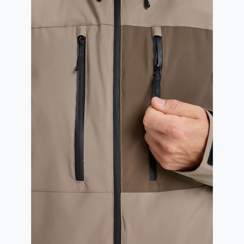 Men's snowboard jacket Quiksilver Sycamore Solid 20K fallen rock 11