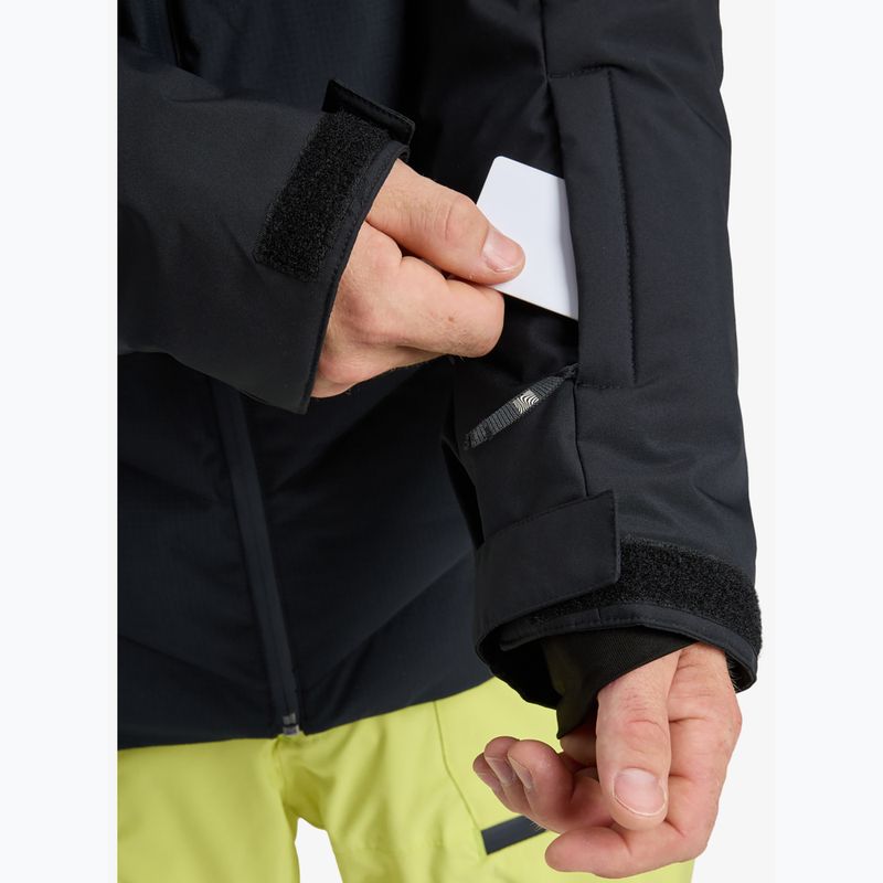 Men's snowboard jacket Quiksilver The Edge true black 5