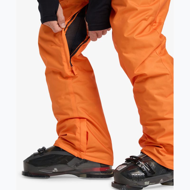 Children's snowboard trousers Quiksilver Estate orange peel 5