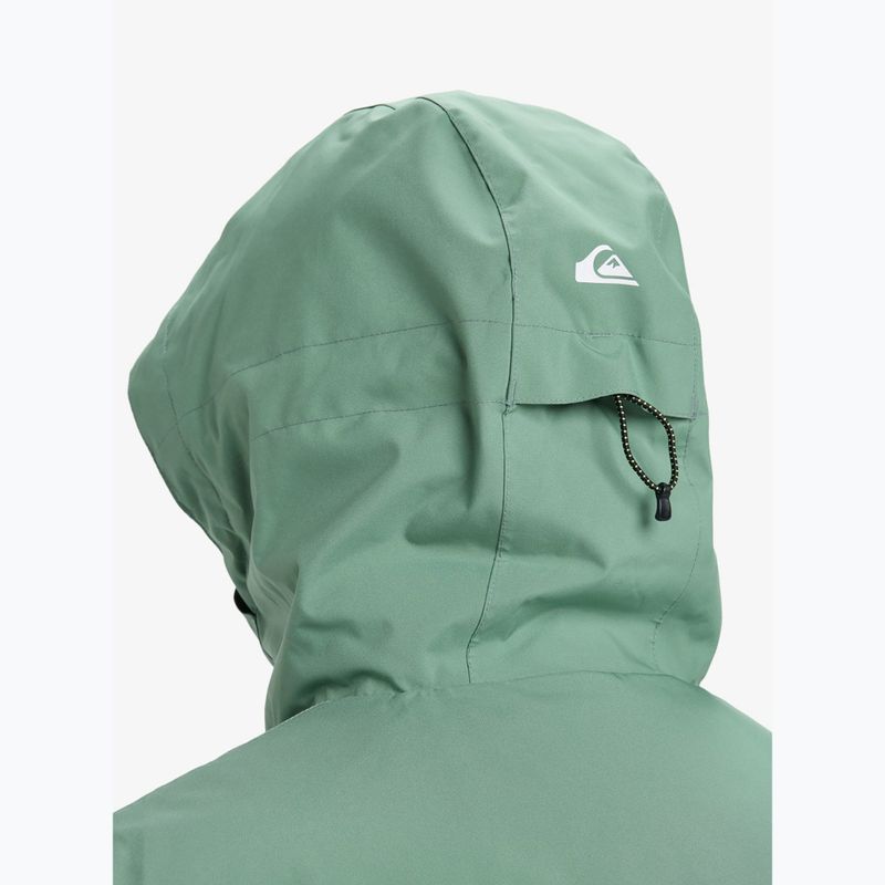 Men's snowboard jacket Quiksilver Sycamore Block 20K dark ivy 8