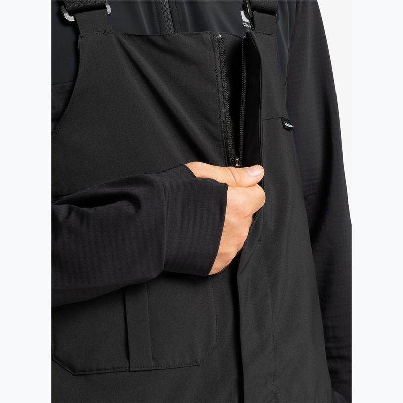 Men's snowboard trousers Quiksilver Paramo Stretch 20K Bib true black 5