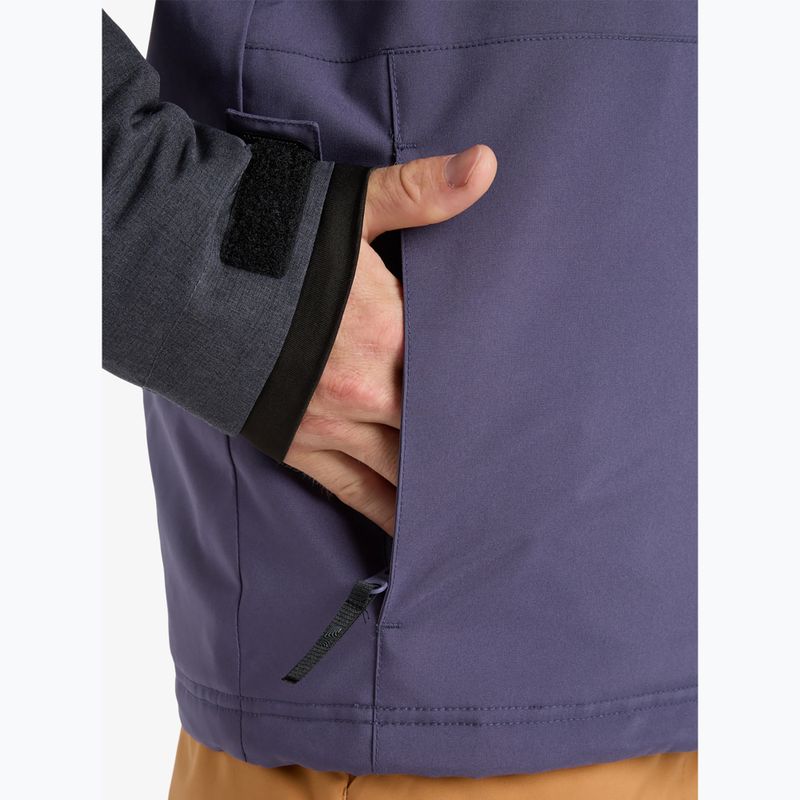 Men's snowboard jacket Quiksilver Dawson graystone 11