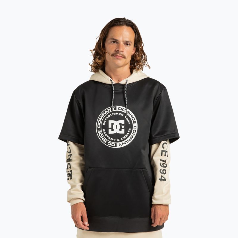 Men's snowboard sweatshirt DC Dryden black