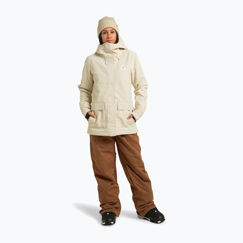 Women's snowboard jacket DC Cruiser oatmeal 2