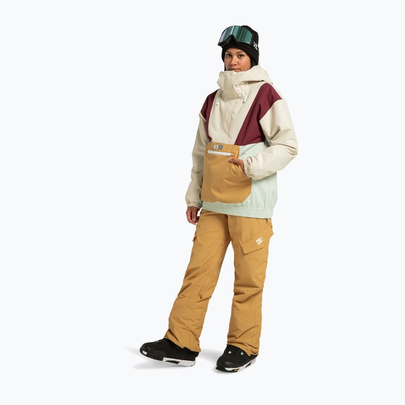 Children's snowboard trousers DC Nonchalant mustard gold 2
