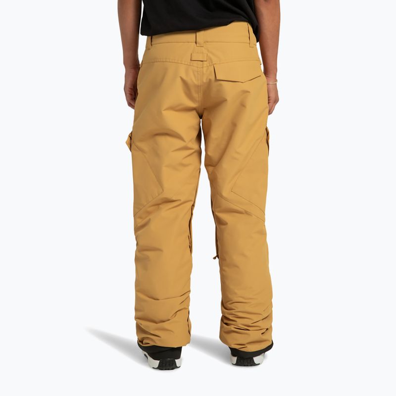Children's snowboard trousers DC Nonchalant mustard gold 3