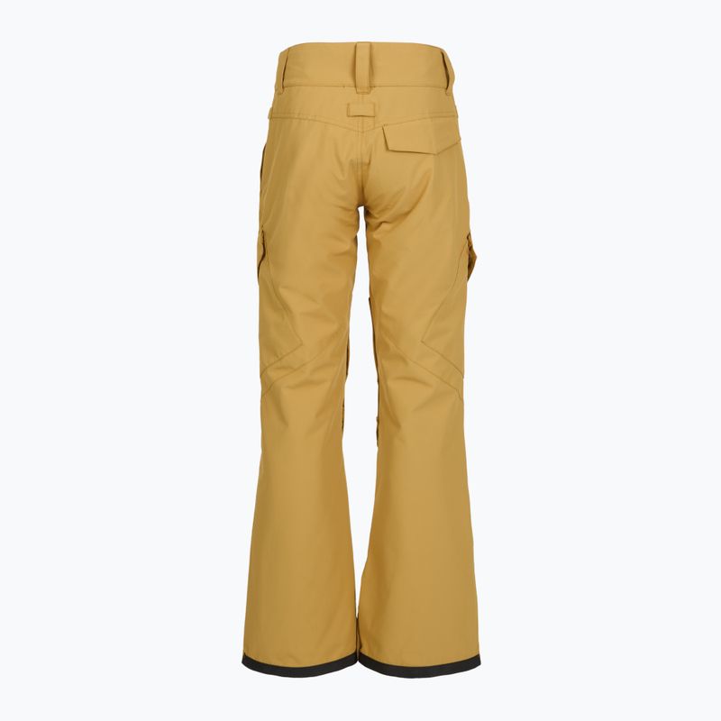 Children's snowboard trousers DC Nonchalant mustard gold 7