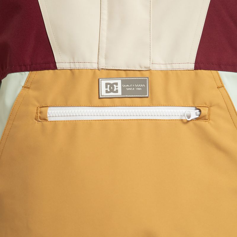 Women's snowboard jacket DC Chalet Anorak oatmeal 5