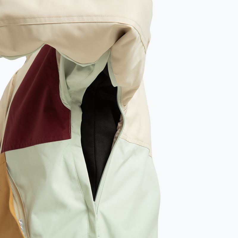 Women's snowboard jacket DC Chalet Anorak oatmeal 6