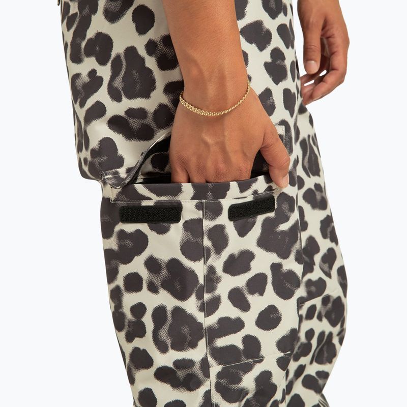 Women's snowboard trousers DC Valiant Bib snow cat 5