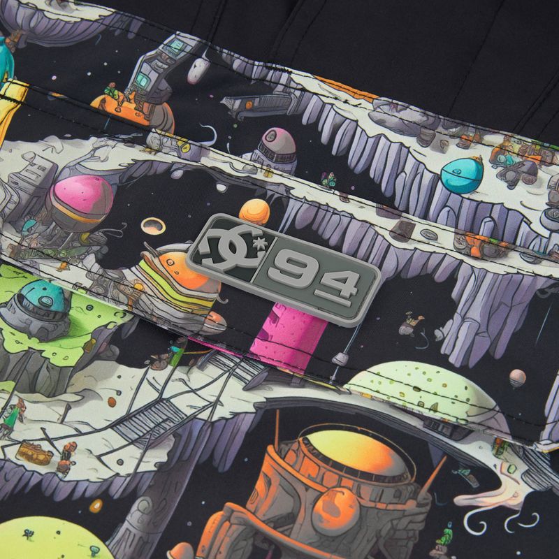 Children's snowboard jacket DC 43 Youth Anorak outer world black 3