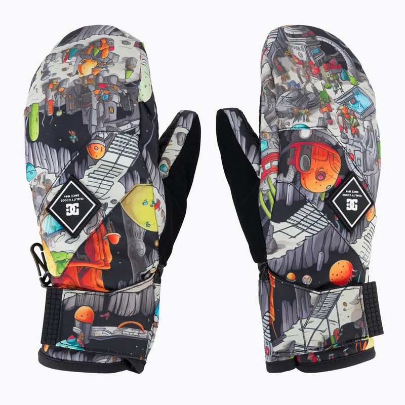 Men's snowboard gloves DC Franchise outer world black 2