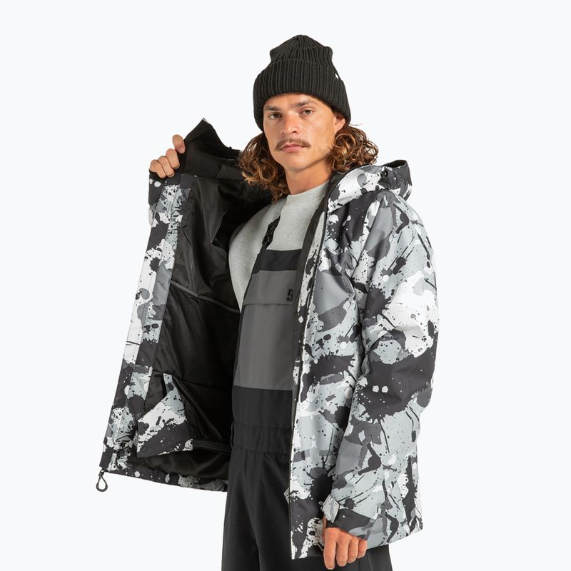 Men's snowboard jacket DC Basis Print splat camo 5
