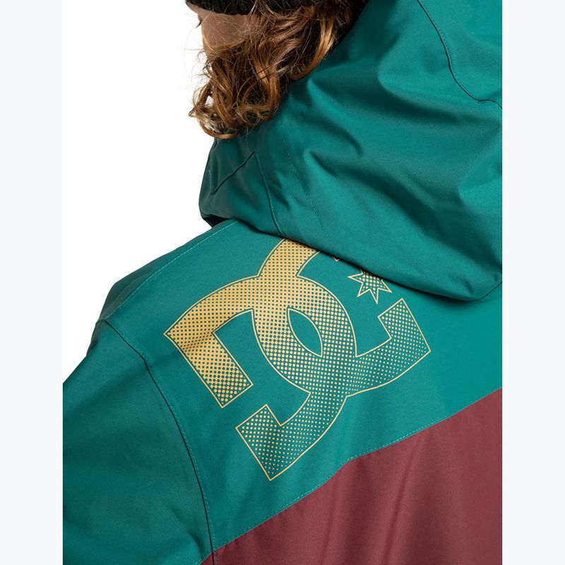 Men's snowboard jacket DC Defiant wine 5