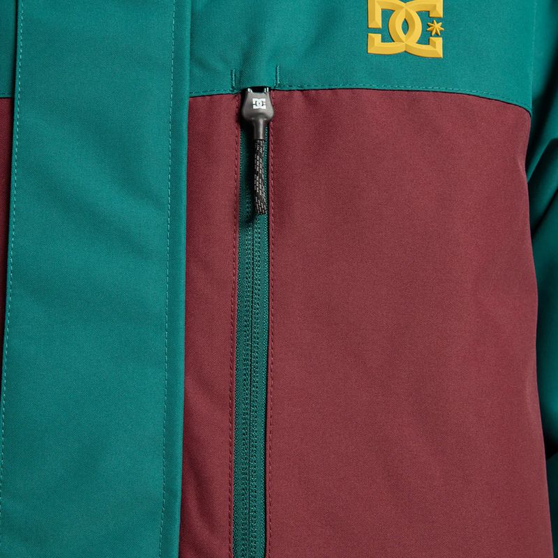 Men's snowboard jacket DC Defiant wine 6