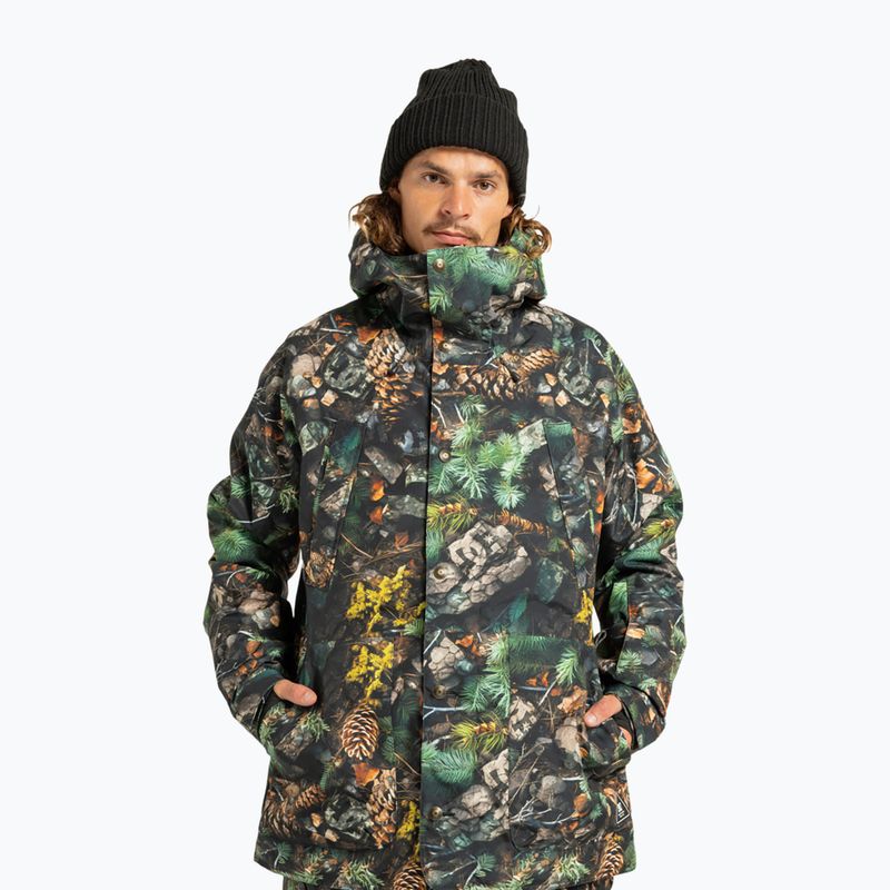 Men's snowboard jacket DC Tundra pine photo camo