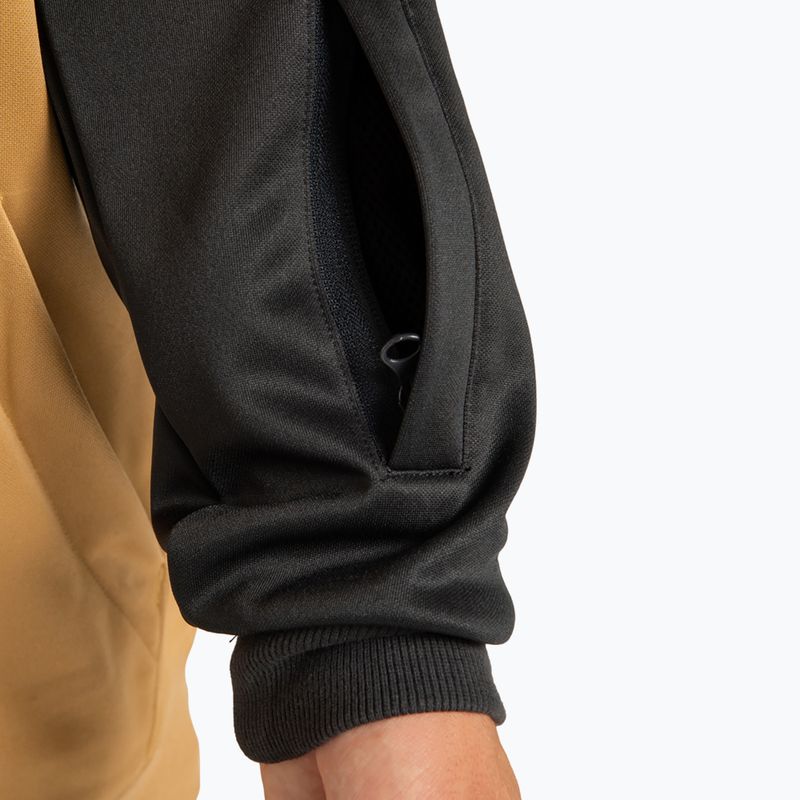 Men's snowboard sweatshirt DC Dryden mustard gold 5