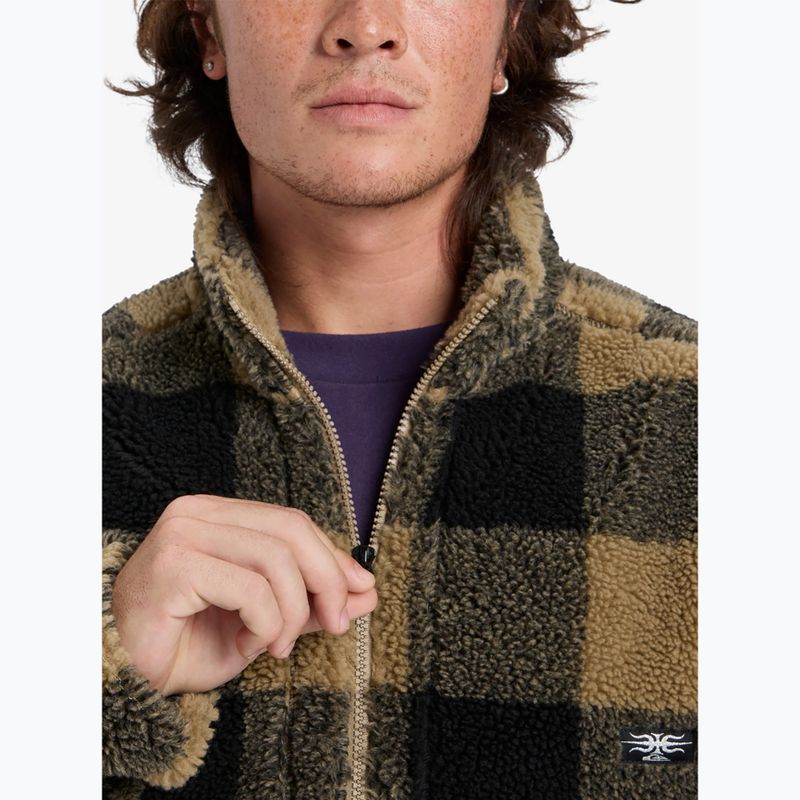 Men's snowboard sweatshirt Quiksilver Mercury Woodlands Sherpa woodlands elmwood 5