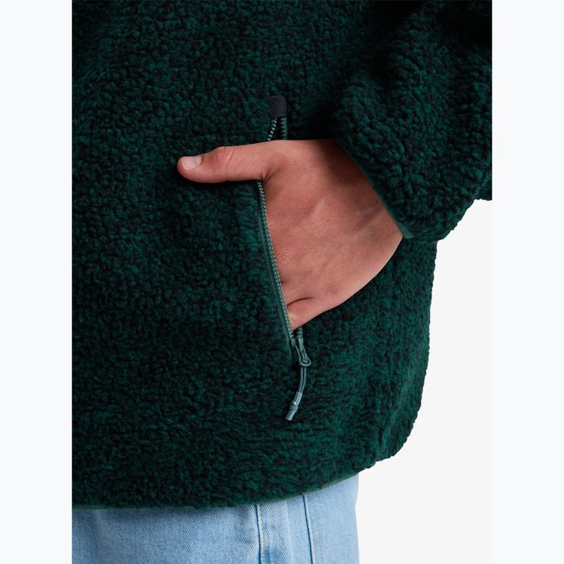 Men's fleece sweatshirt Quiksilver Sallow Water Full Zip indian ink heather 6