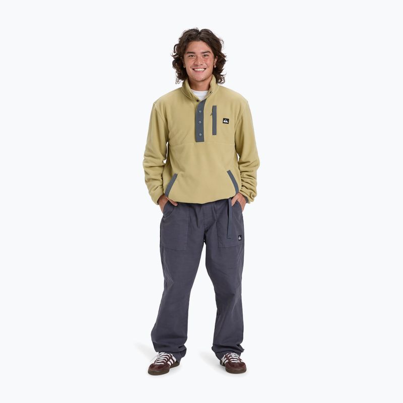 Men's snowboard sweatshirt Quiksilver No Destinantion Half Snaps sponge 2