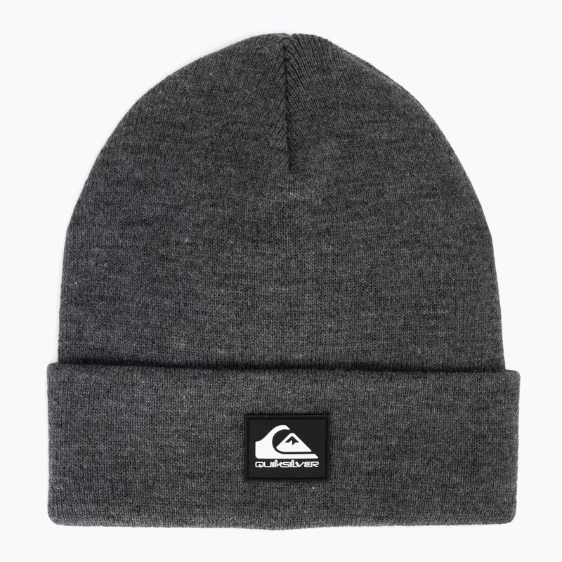 Men's winter hat Quiksilver Brigade Beanie dark grey heather