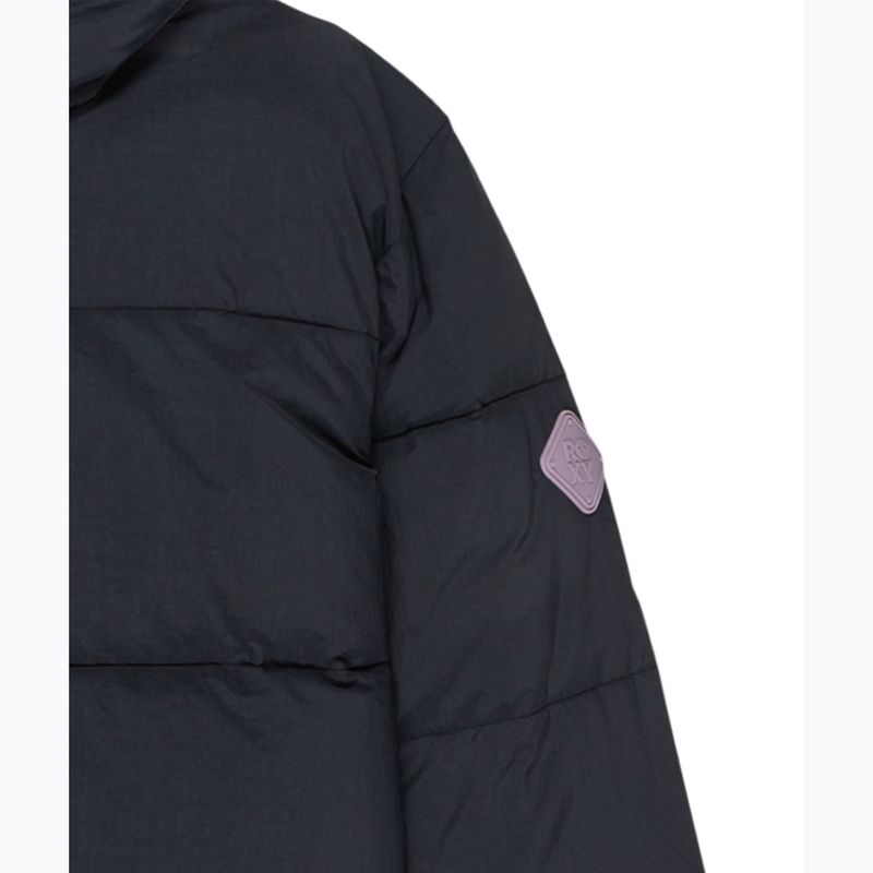 Children's snowboard jacket ROXY Groovy Baby Puffer anthracite 3