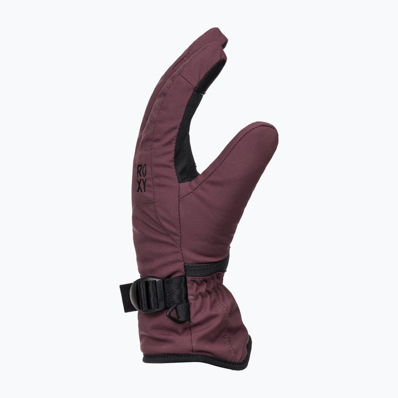 Women's snowboard gloves Roxy Jetty Solid huckleberry 2