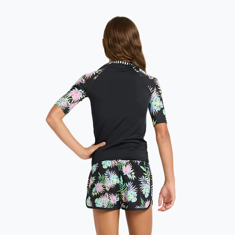 Children's swimming T-shirt ROXY Active RG Lycra XMGB anthracite aquarella active rg 3
