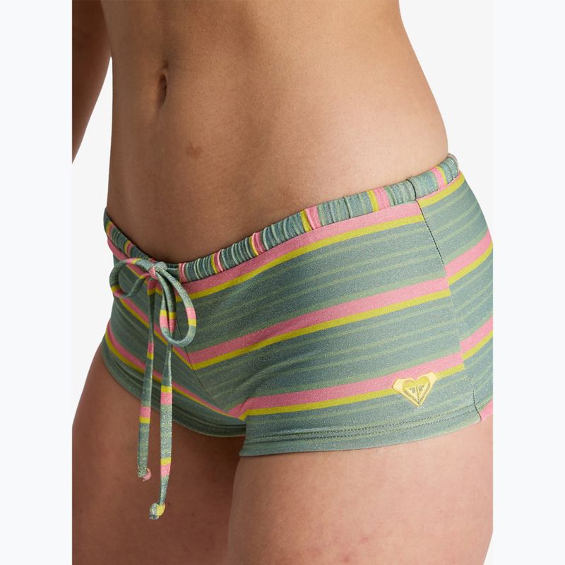 Swimsuit bottom ROXY Ocean Dreamer Classic Shorty Lr oil green say it with stripes 7