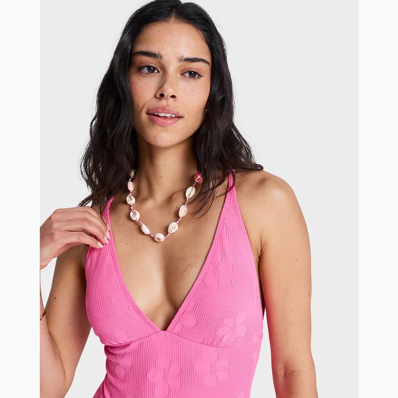 Women's one-piece swimsuit ROXY Paradise HI sangria sunset 5