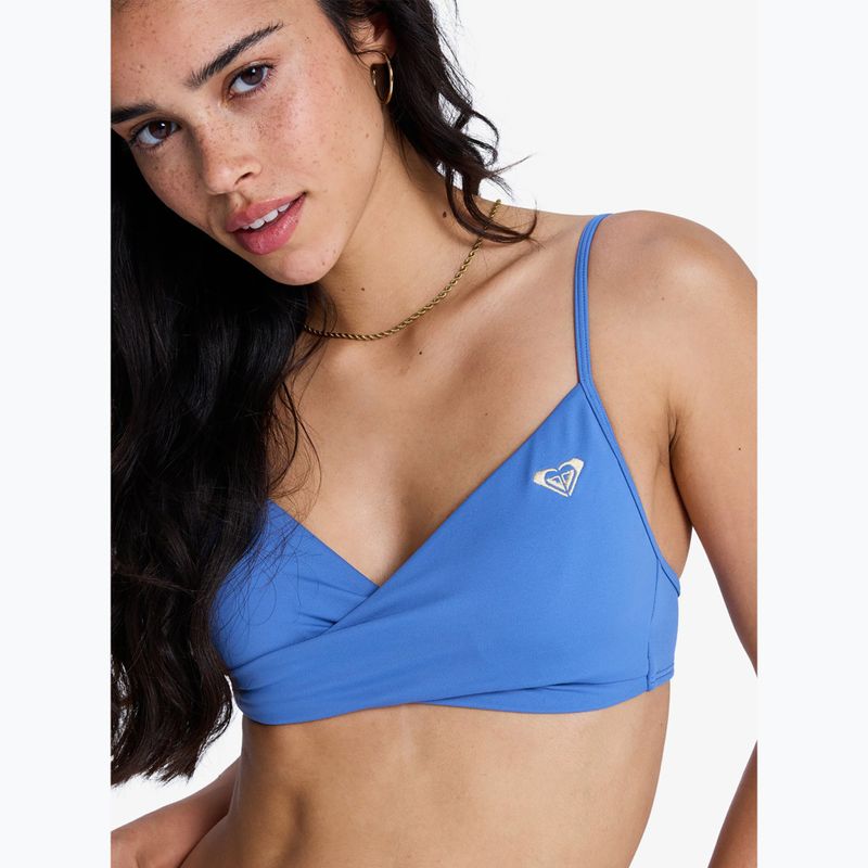 Swimsuit top ROXY Solid Essentials Wrap Bralette dutch blue 5