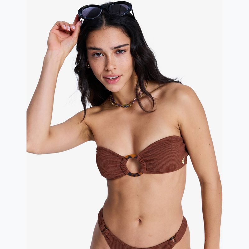 Swimsuit top ROXY Sunshine Bandeau cappuccino 6
