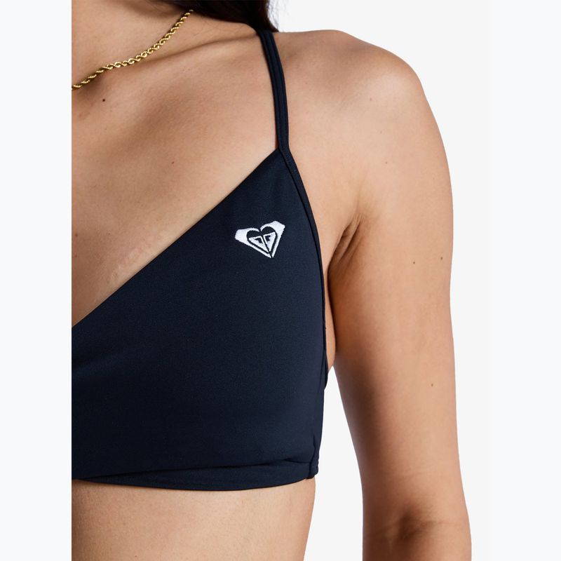 Swimsuit top ROXY Solid Essentials Wrap Bralette anthracite 6