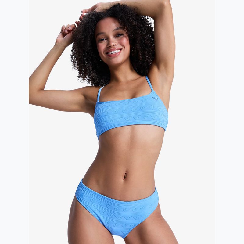 Swimsuit bottom ROXY Paradise Wave hipster silver lake blue make a splash 4