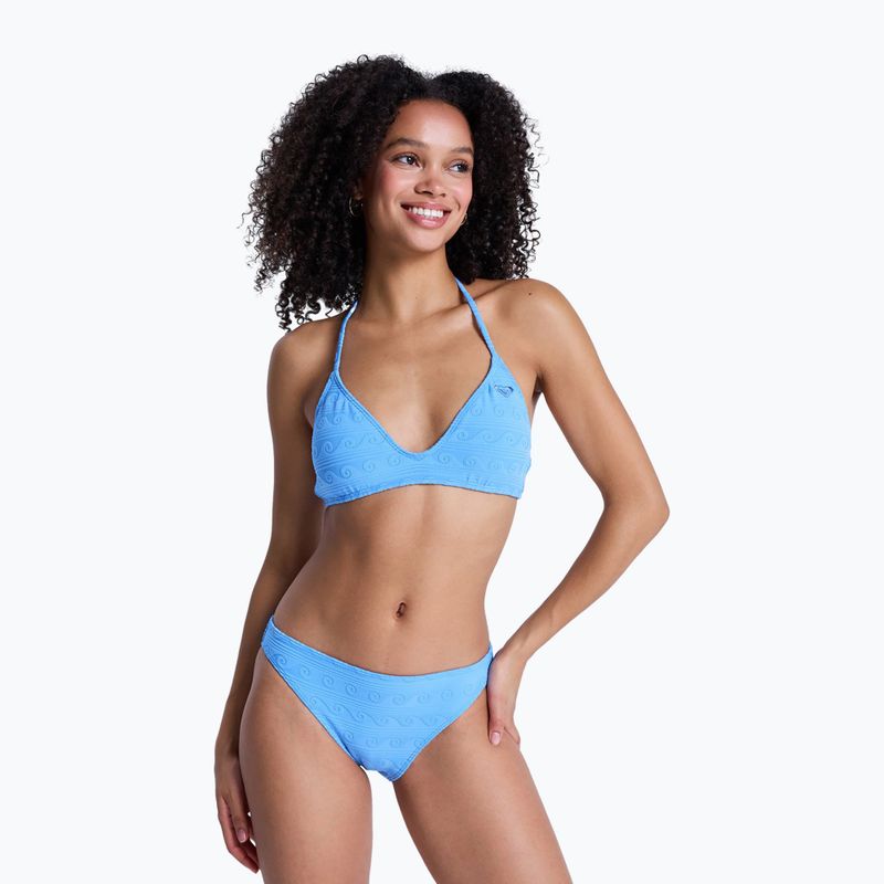 Swimsuit bottom ROXY Paradise Wave Moderate silver lake blue make a splash 3