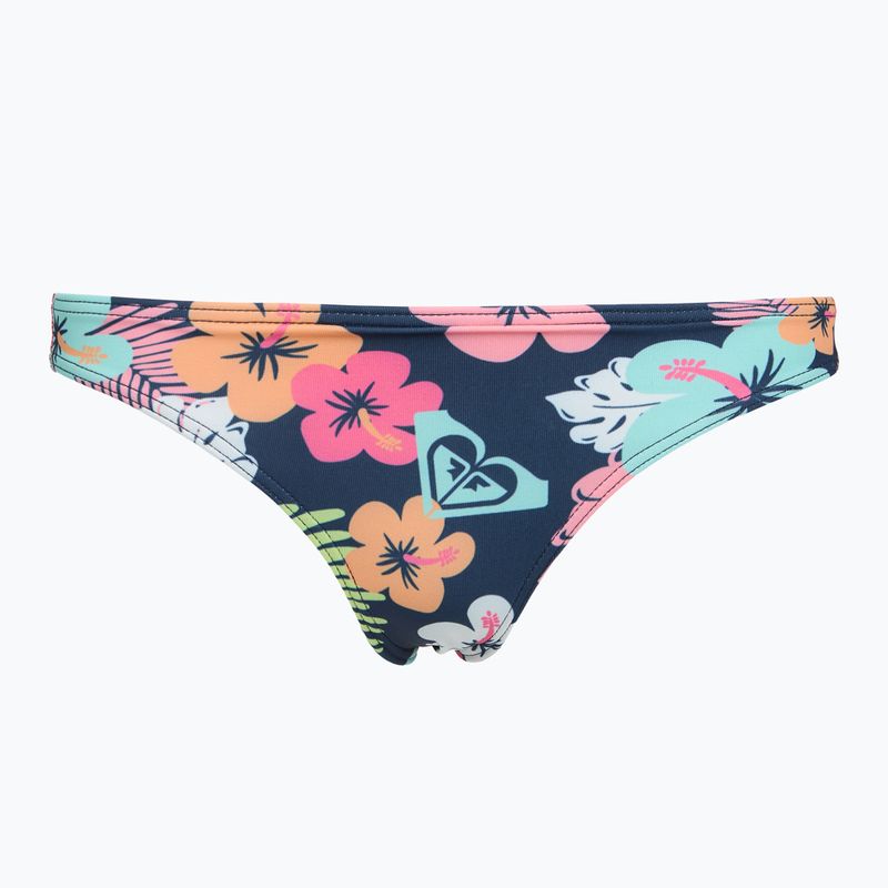 Longsleeve + bikini bottoms ROXY Morning Flower Lycra Set mood indigo morning flowers 7