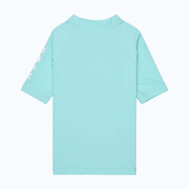 Children's swimming T-shirt ROXY Whole Hearted aqua splash 2