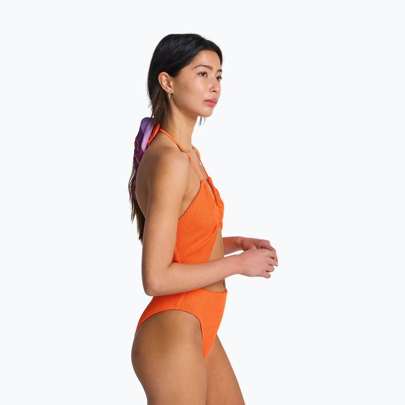 Women's one-piece swimsuit Billabong Summer High Salty One Piece fushion orange 4