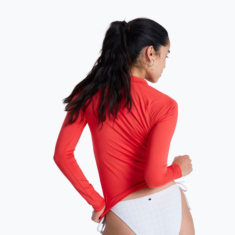 Women's swim longsleeve ROXY Whole Hearted hibiscus 2