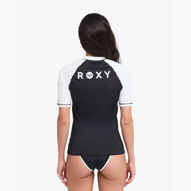 Women's swim top ROXY The Retro Essentials anthracite 3