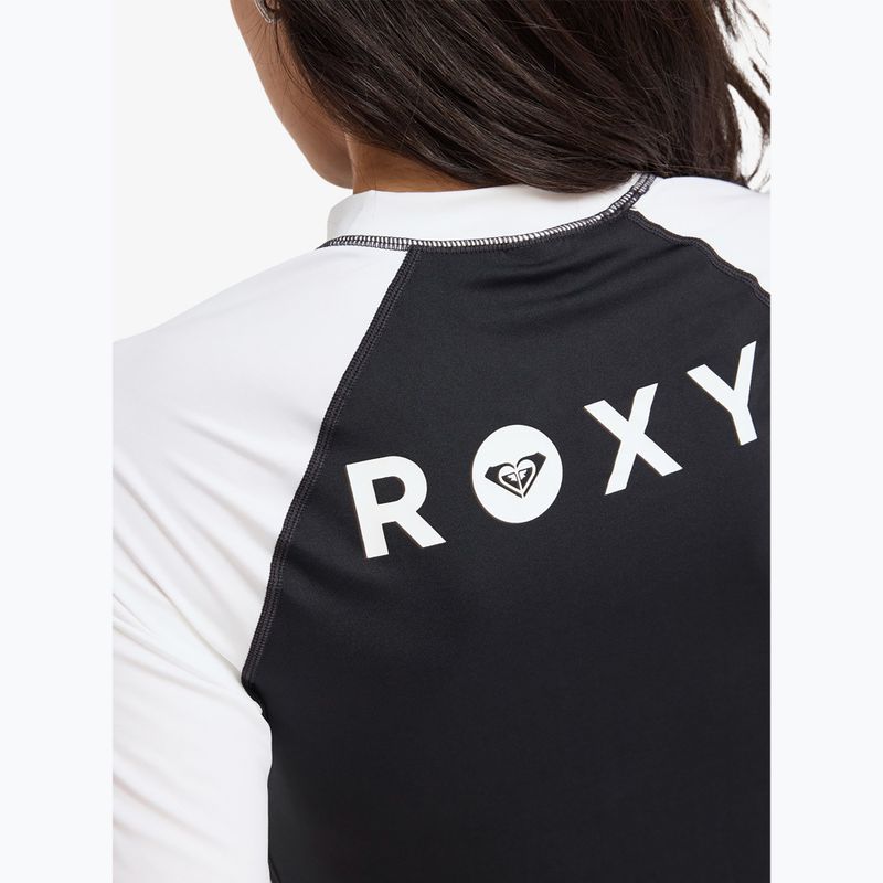 Women's swim top ROXY The Retro Essentials anthracite 8